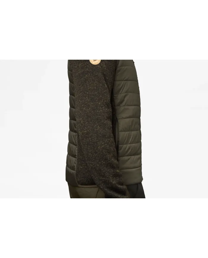 Bluza Seeland Theo Hybrid Jacket Pine Green