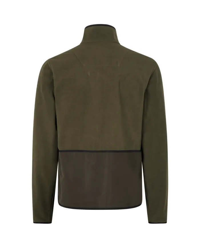 BLUZA POLAROWA SEELAND Rouge Reversible Fleece Light Pine/Invis Green