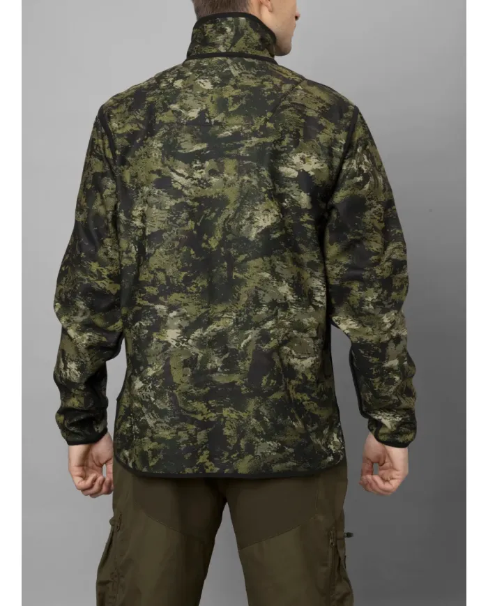 BLUZA POLAROWA SEELAND Rouge Reversible Fleece Light Pine/Invis Green