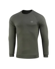 BLUZA DEERHUNTER EXCAPE INSULATED T-SHIRT WITH ZIP-NECK ART GREEN