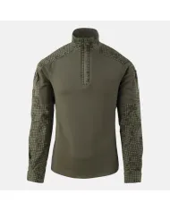 BLUZA HELIKON MCDU COMBAT SHIRT POLYCOTTON STRECH RIPSTOP TIGER STRIPE/OLIVE GREEN