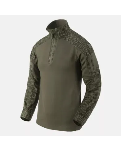 BLUZA HELIKON MCDU COMBAT SHIRT POLYCOTTON STRECH RIPSTOP TIGER STRIPE/OLIVE GREEN