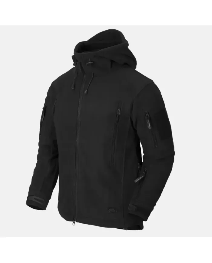 BLUZA HELIKON PATRIOT DOUBLE FLEECE CZARNA