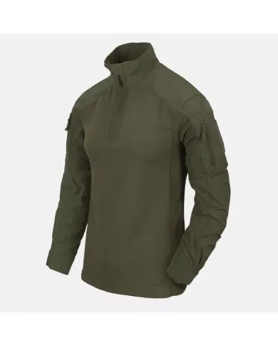 BLUZA HELIKON MCDU COMBAT SHIRT NYCO RIPSTOP RAL 7013/OLIVE GREEN