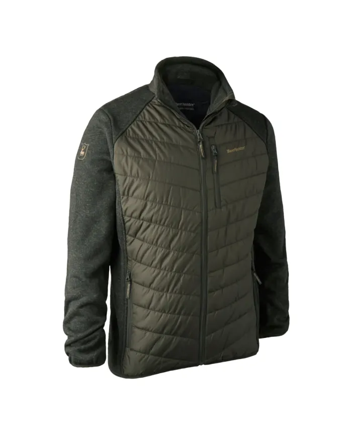 BLUZA POLAROWA DEERHUNTER MOOR PADDED JACKET 393 TIMBER
