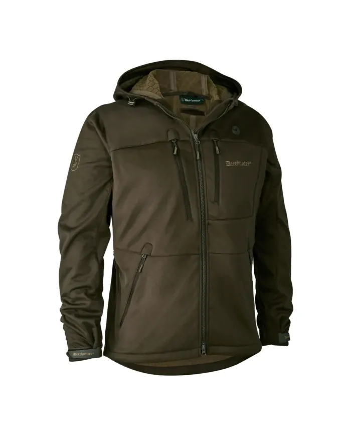 KURTKA DEERHUNTER 5643 EXCAPE SOFTSHELL JACKET 376 Art Green