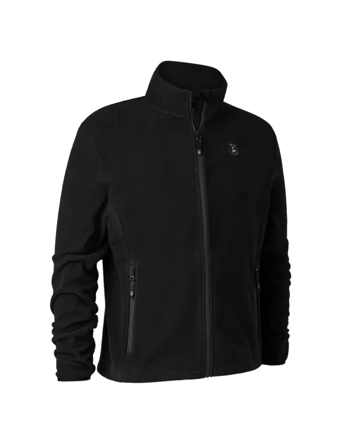 BLUZA POLAROWA DEERHUNTER DENVER FLEECE JACKET BLACK