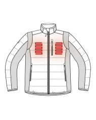 KURTKA DEERHUNTER HEAT PADDED JACKET WOOD