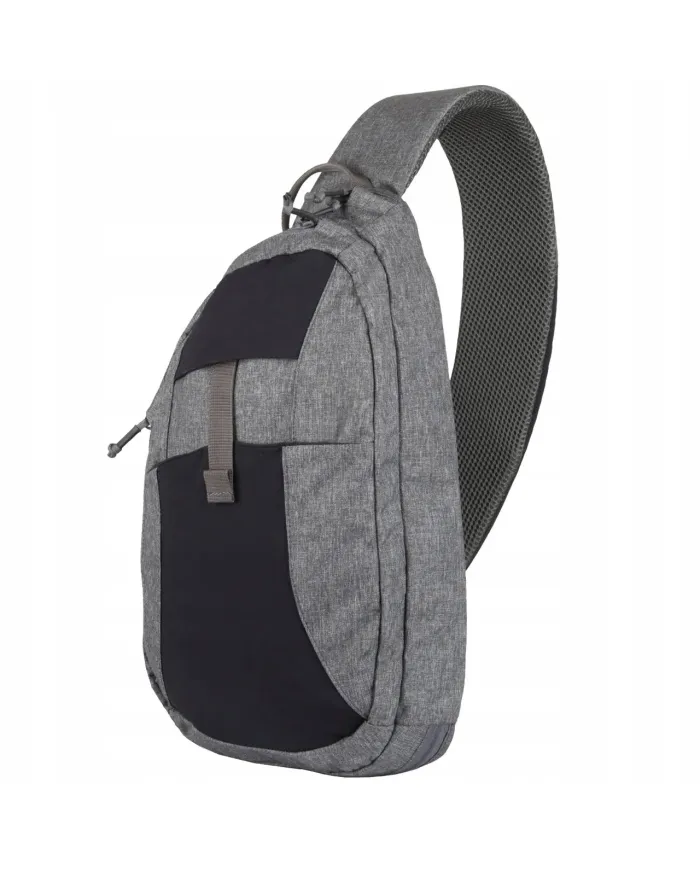 PLECAK HELIKON EDC SLING BACKPACK - NYLON POLYESTER BLEND MELANGE GREEN