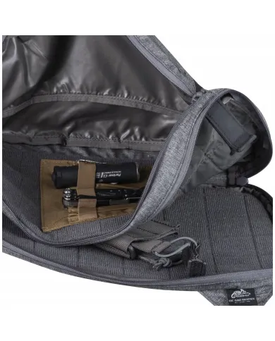 PLECAK HELIKON EDC SLING BACKPACK - NYLON POLYESTER BLEND MELANGE GREEN PLECAK HELIKON EDC SLING BACKPACK - NYLON POLYESTER BLEND MELANGE GREEN