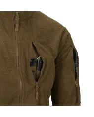 BLUZA HELIKON ALPHA TACTICAL GRID FLEECE COYOTE L/REGULAR BL-ALT-FG-11-B05