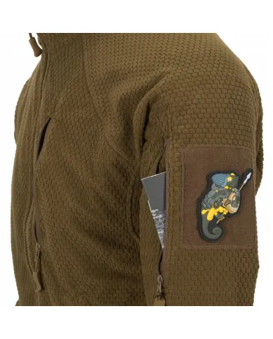 BLUZA HELIKON ALPHA TACTICAL GRID FLEECE COYOTE L/REGULAR BL-ALT-FG-11-B05