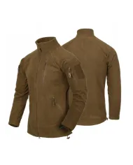 BLUZA HELIKON ALPHA TACTICAL GRID FLEECE COYOTE L/REGULAR BL-ALT-FG-11-B05