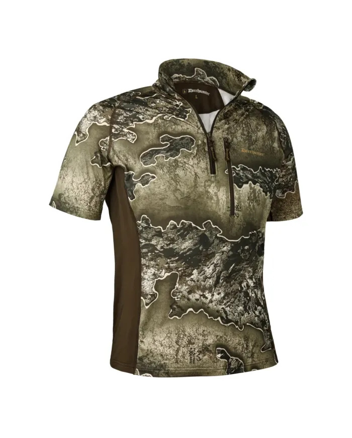 BLUZA DEERHUNTER EXCAPE INSULATED T-SHIRT WITH ZIP-NECK REALTREE EXCAPE