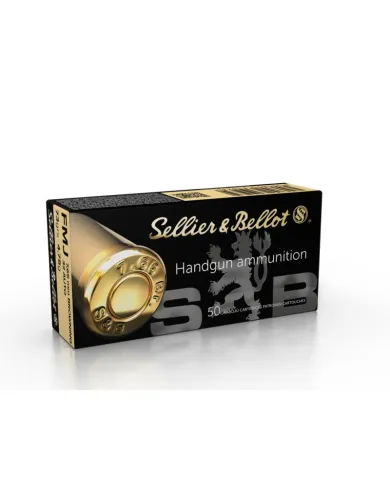 Amunicja S&B, kaliber 7,65 mm Brow. (32 ACP) FMJ 4,75g/73gr