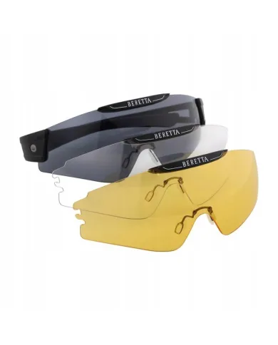 Okulary Beretta InterMask Eyeglasses Fume&Neutral&Yellow