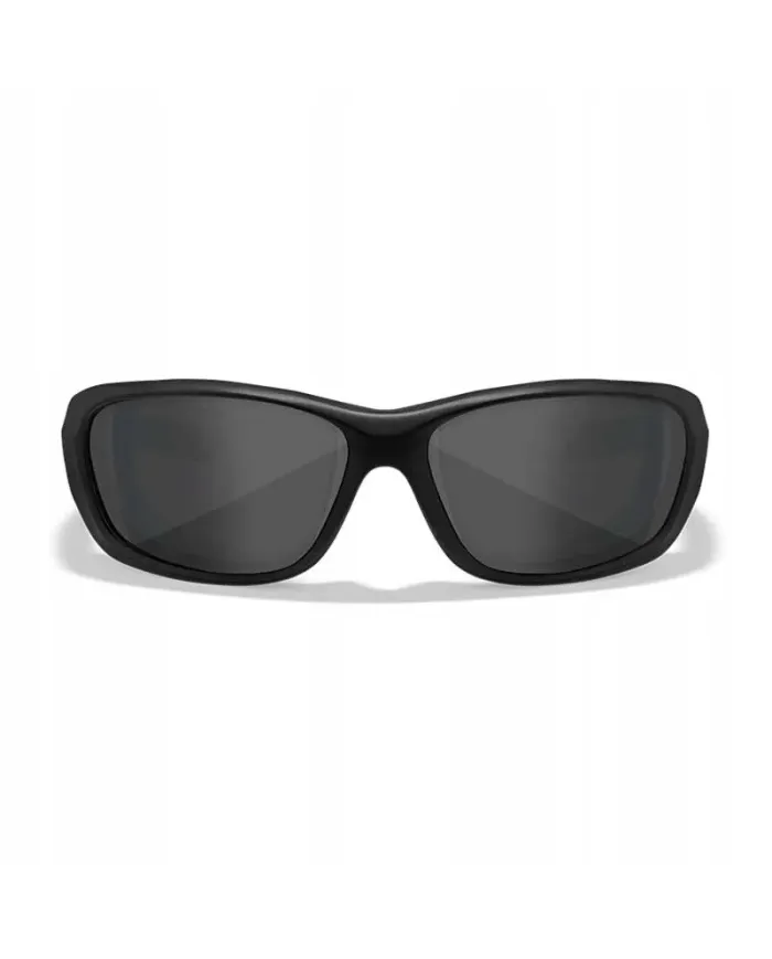 Okulary WX GRAVITY Capt Pol Smoke Grey Matte Black Frame