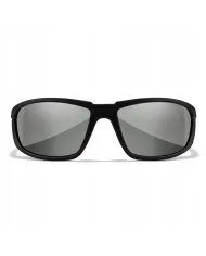 Okulary WX BOSS Grey Silver Flash Matte Black Frame
