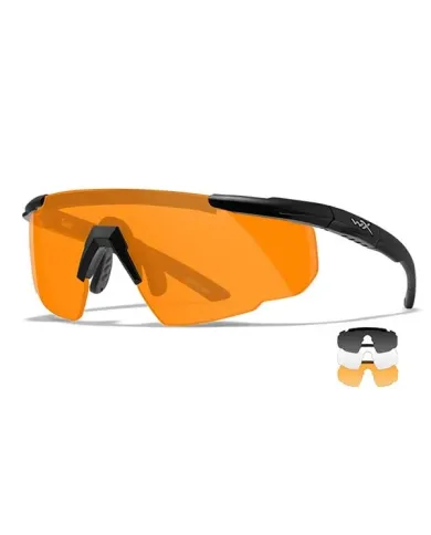 Okulary WX SABER ADV Smoke/Clear/Rust Tan Frame