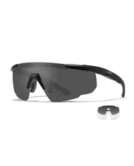 Okulary WX SABER ADV Smoke/Clear Matte Black Frame
