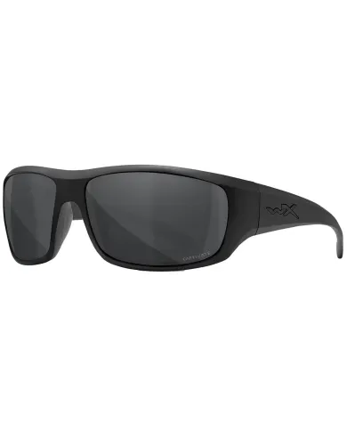 Okulary WX OMEGA Capt Pol Smoke Grey Matte Black Frame
