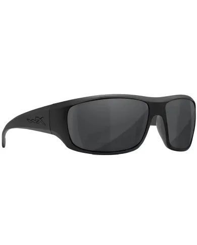 Okulary WX OMEGA Capt Pol Smoke Grey Matte Black Frame