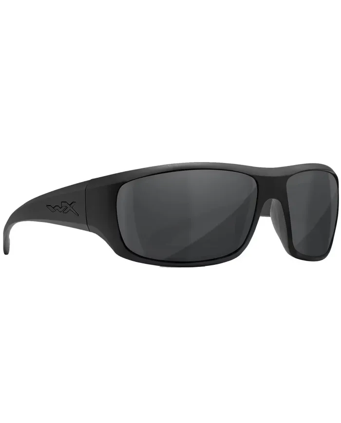 Okulary WX OMEGA Capt Pol Smoke Grey Matte Black Frame