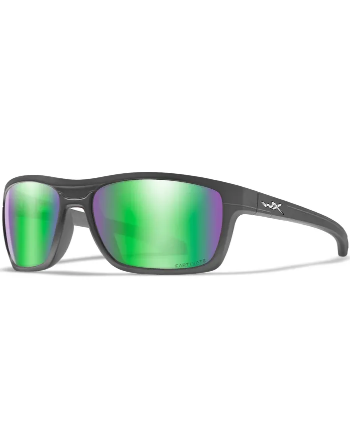 Okulary WX CLIMB Capt. Blue Mirror Matte Gray Frame