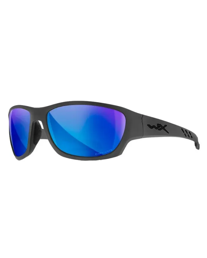 Okulary WX CLIMB Capt. Blue Mirror Matte Gray Frame