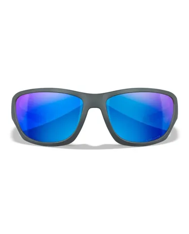 Okulary WX CLIMB Capt. Blue Mirror Matte Gray Frame Okulary WX CLIMB Capt. Blue Mirror Matte Gray Frame