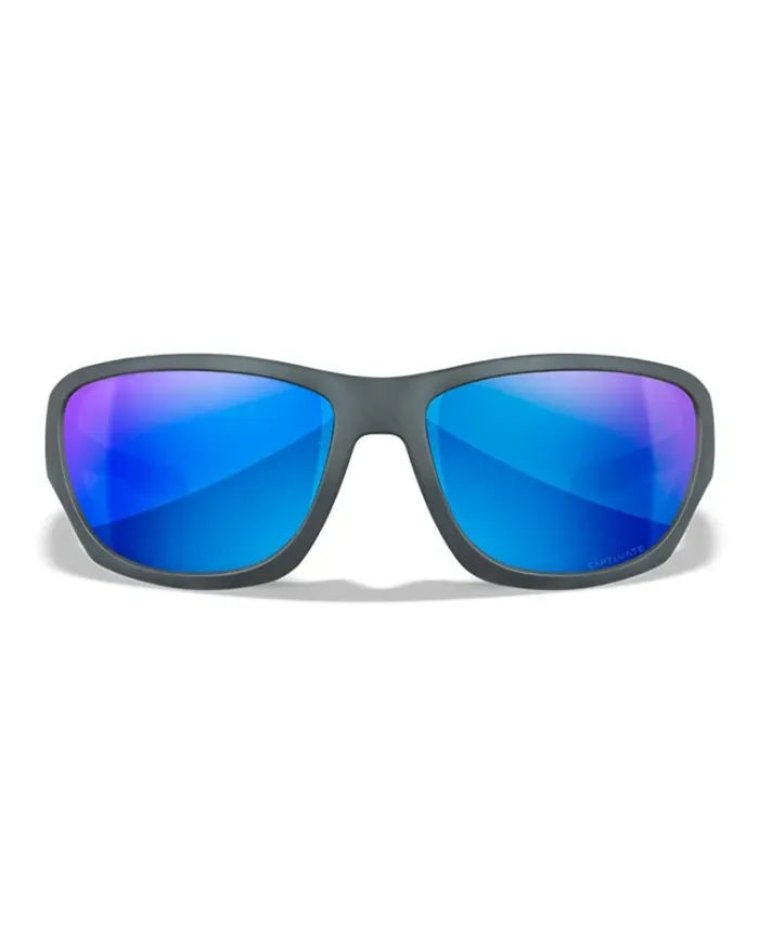 Okulary WX CLIMB Capt. Blue Mirror Matte Gray Frame