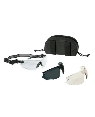 BOLLE TACTICAL- OKULARY BALISTYCZNE COMBAT - CZARNY - COMBKITN