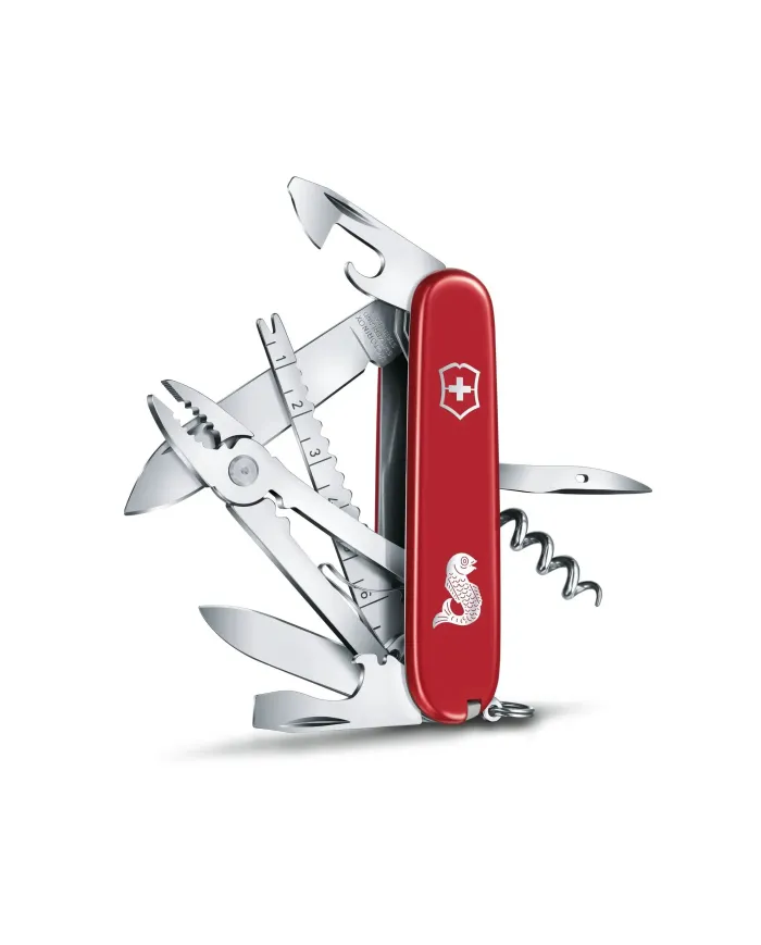 Scyzoryk Victorinox Angler, 91mm, czerwony
