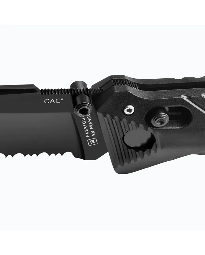 NÓŻ TB CAC Serration PA6 GF Black