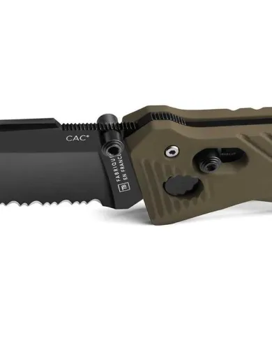 NÓŻ TB CAC Serration M. Toxifie PA6 GF Khaki