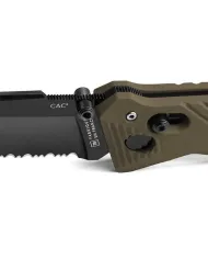 NÓŻ TB CAC Serration M. Toxifie PA6 GF Khaki