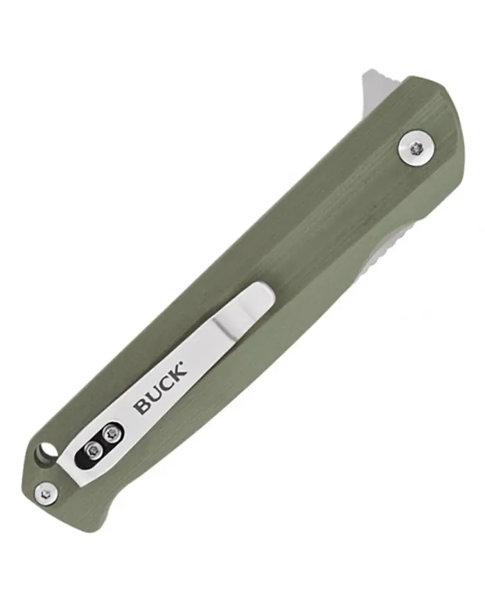 Nóż BUCK Langford, Green, nóż składany (13044)
