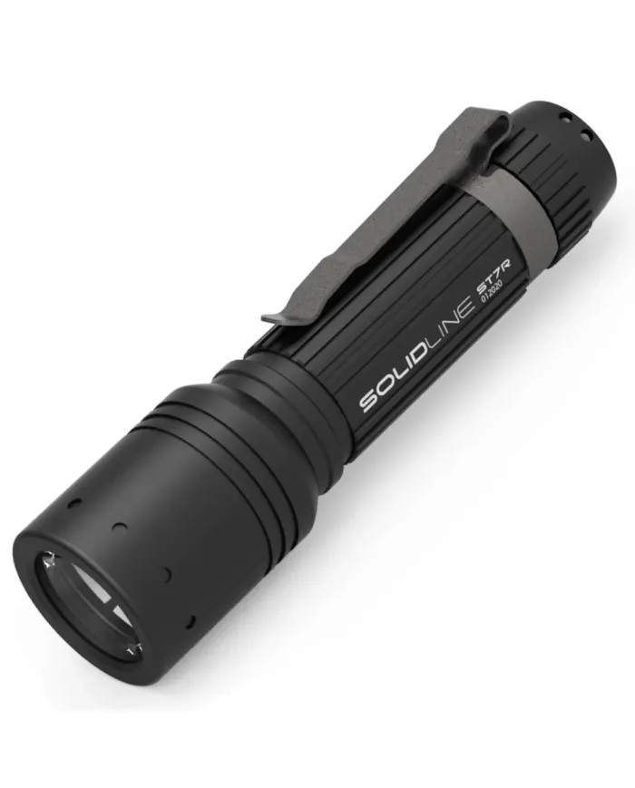 Ledlenser Solidline ST7R black, latarka wielofunkcyjna, 1000 lm