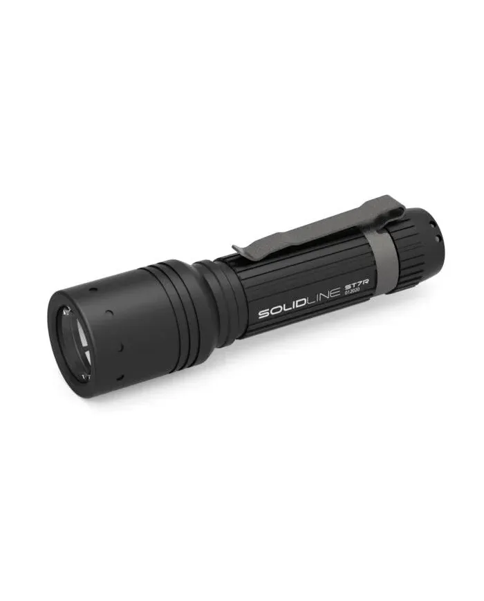 Ledlenser Solidline ST7R black, latarka wielofunkcyjna, 1000 lm