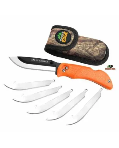 NÓŻ OUTDOOR EDGE RAZOR BLAZE RB-20C EDC ORANGE