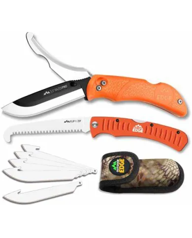 NÓŻ OUTDOOR EDGE RAZOR PRO SAW COMBO ROC-30 ORANGE