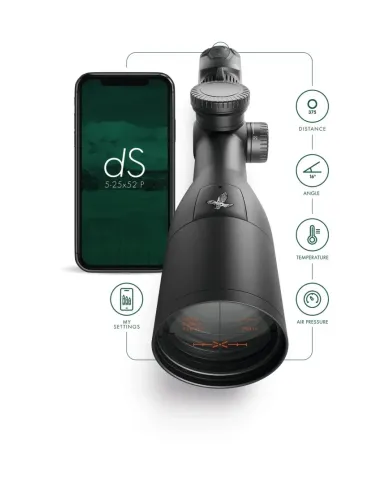 Luneta SWAROVSKI dS Gen. II 5-25x52 P SR