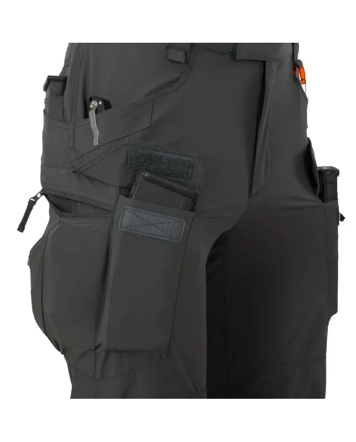 SPODNIE HELIKON OTP (OUTDOOR TACTICAL PANTS) VERSA STRECH - ASH Grey/Black