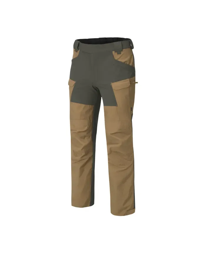 SPODNIE HELIKON HYBRID OUTBACK PANTS DURA CANVAS COYOTE CZARNE
