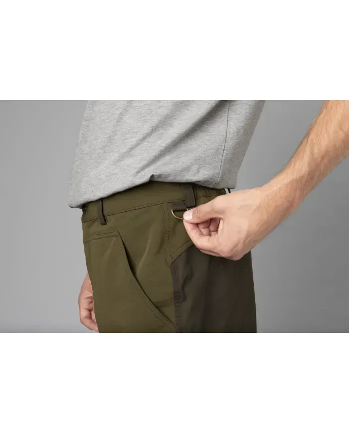 SPODNIE SEELAND Elm Trousers Light Pine Green/Grizzly Brown