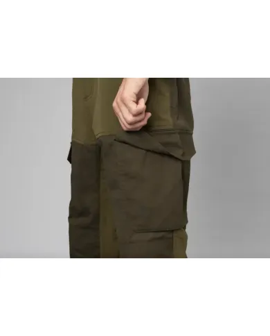 SPODNIE SEELAND Elm Trousers Light Pine Green/Grizzly Brown