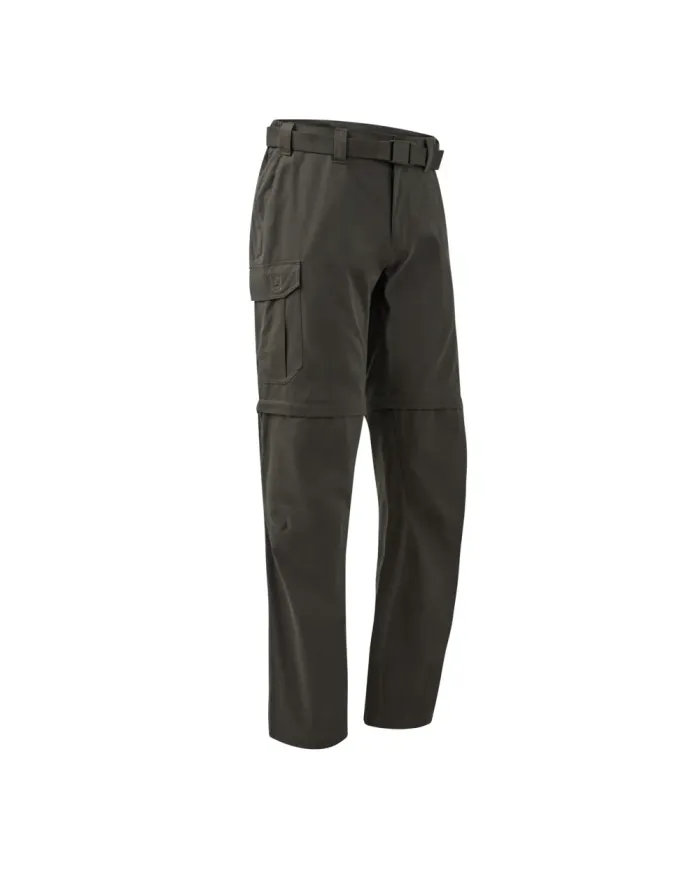 SPODNIE DEERHUNTER 3076 SLOGEN ZIP-OFF TROUSERS 393 TIMBER