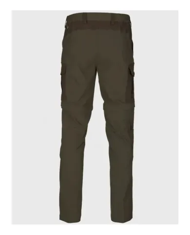 SPODNIE SEELAND Birch Zip-off Trousers Pine Green/Demitasse Brown