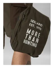 SPODNIE SEELAND Birch Zip-off Trousers Pine Green/Demitasse Brown