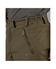 SPODNIE SEELAND Outdoor stretch trousers Pine green